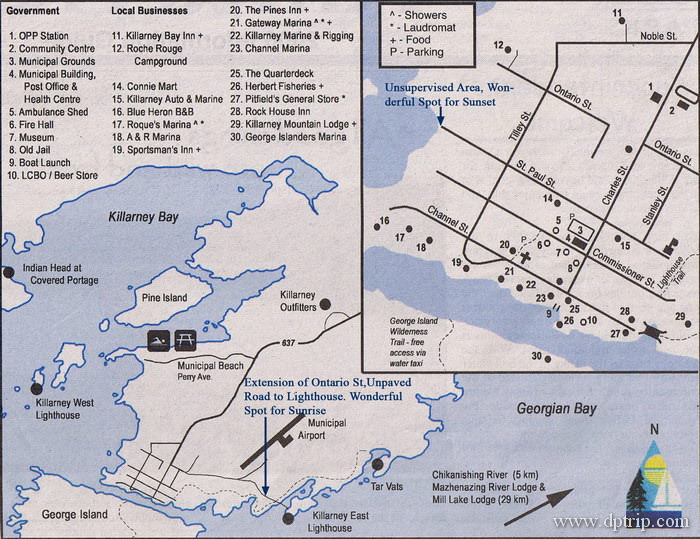 2006_killarney49 晚餐是镇上Herbert Fisheries的Fish & Chips. 夕阳西下了,自然不能错过 - St. Paul St. 西行到底.几块岩石处,欣赏落日绝佳.注意不要误入私人领地.